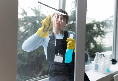 Nettoyage de vitres intérieures et extérieures à Cassaigne
